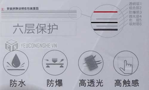 Miếng dán bảo vệ màn hình máy ảnh Canon 7D