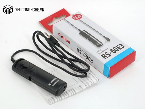 Điều khiển có dây Remote Switch cho máy Canon EOS RS-60E3 giá rẻ