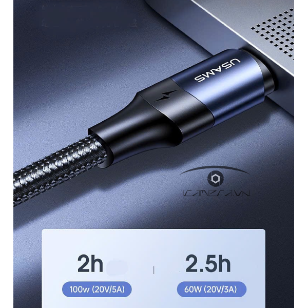 Dây cáp type C truyền dữ liệu dài 3m