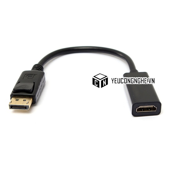 Cáp chuyển đổi cổng Displayport ra đầu HDMI adapter cable giá rẻ