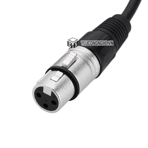 Cáp chuyển đổi đầu dây mic XLR male ra XLR female YX-1672A dài 3m