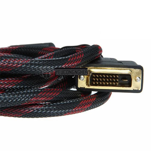 Cáp chuyển đổi DVI ra DVI 1.5M HDTV 1080P CERT IFIET cho TV, DVD