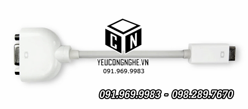 Cáp chuyển đổi Mini DVI ra VGA cho iMac/ Macbook/ PowerBook