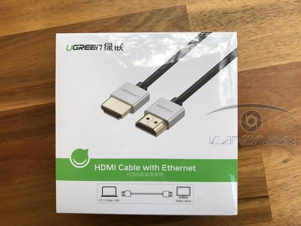 Dây cáp HDMI 1m Ugreen hỗ trợ Ethernet 4K 2K