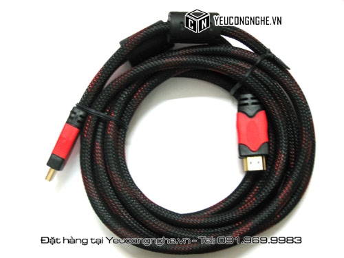 Cáp HDMI to HDMI 3 mét chất lượng tốt chống nhiễu giá rẻ
