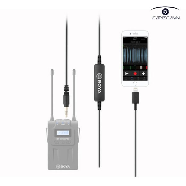 cap ket noi am thanh 3.5mm sang Lightning BOYA 35C-L gia re ha noi