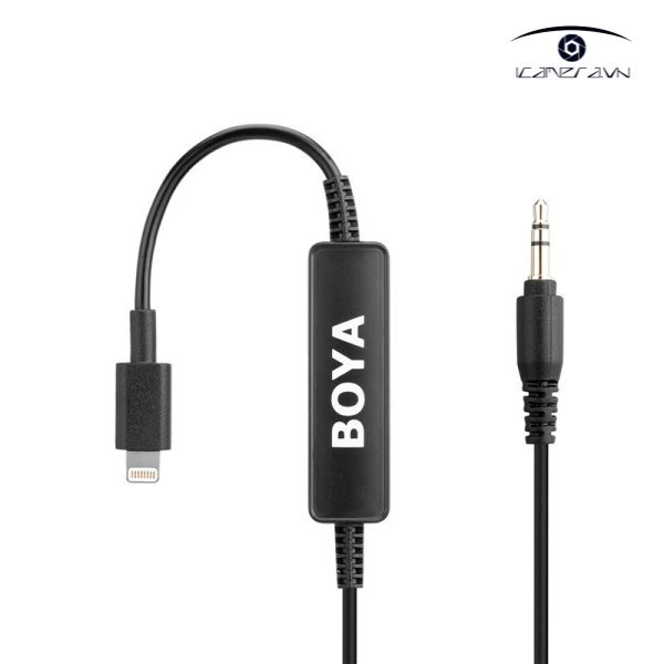 cap ket noi am thanh 3.5mm sang Lightning BOYA 35C-L gia re ha noi