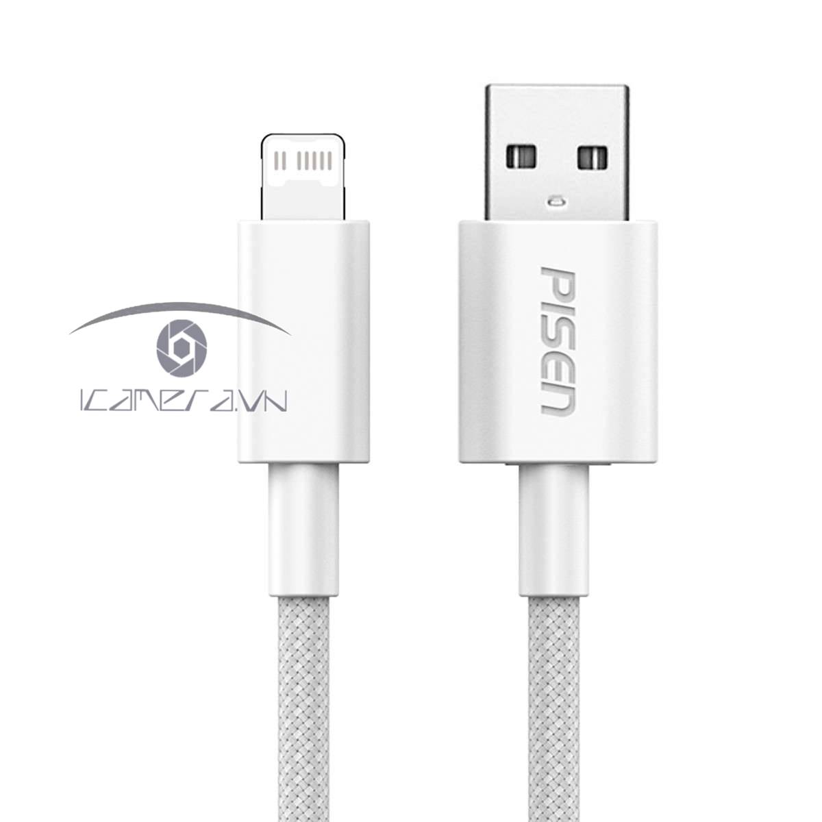 Cáp sạc Lightning Pisen Fast - Vivid 1m AL34-1000