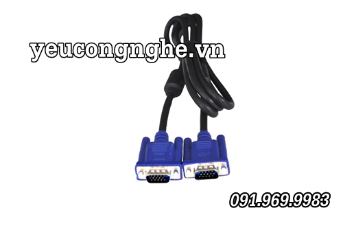 Dây cáp nối hai đầu cổng VGA máy chiếu dài 1.5m