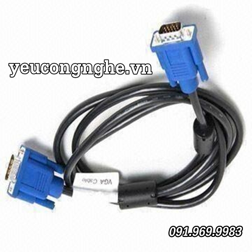 Dây cáp nối hai đầu cổng VGA máy chiếu dài 1.5m