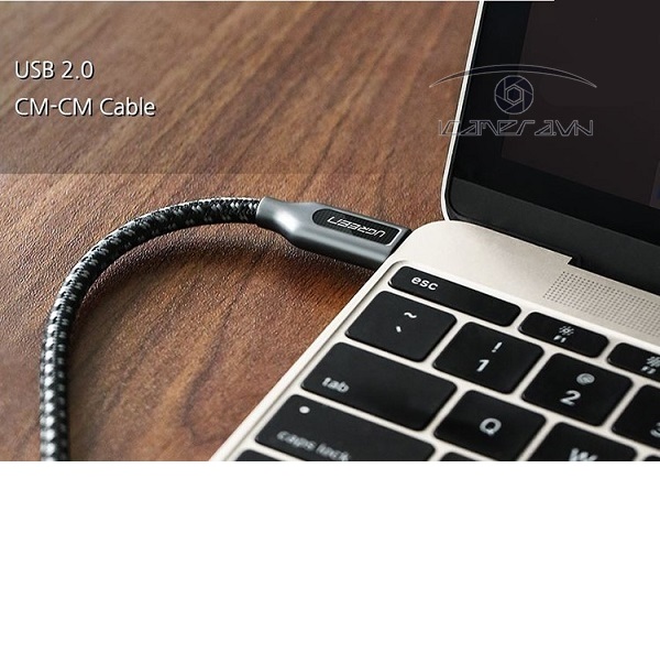 Cáp USB Type C to USB Type C Ugreen 50224/50223dài 1m lõi hợp kim
