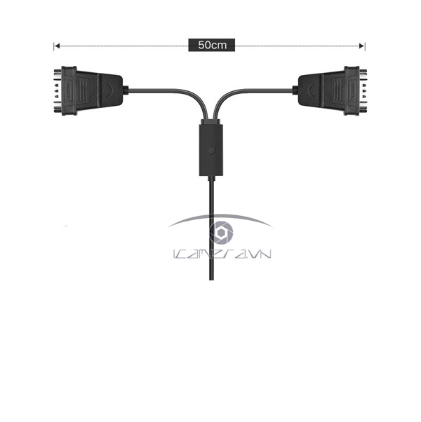 Cáp USB to 2 COM ( RS232 ) chính hãng Ugreen 30769