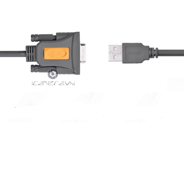 Cáp USB to Com DB9 RS232 1.5M chính hãng Ugreen 20201