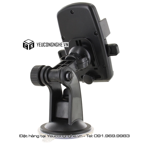 Giá đỡ điện thoại hút chân không khóa bẻ gập tự động HT-05
