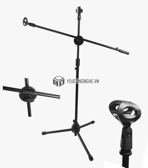 Chân đế micro đứng Mic Stand kèm Boom Arm giá rẻ MS-001