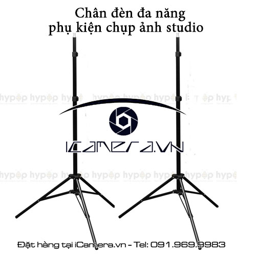 Chân đèn flash led studio light stand cỡ nhỏ