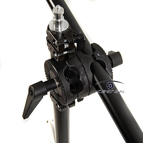 Chân đèn kèm boom arm tay khuỷu, khớp nối Studio Lighting 2m