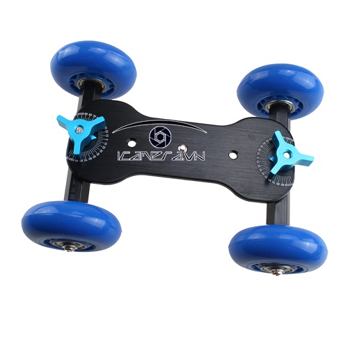 Dolly slider chân đỡ bánh xe trượt hỗ trợ quay phim chụp ảnh
