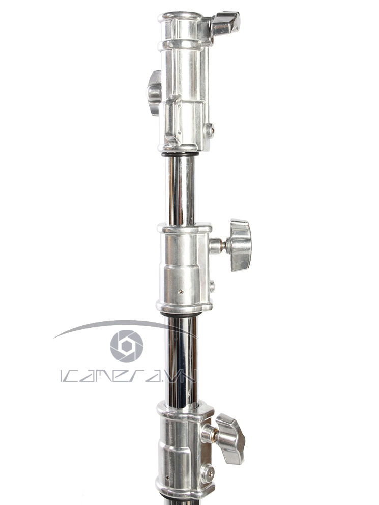 Chân đèn inox MFA-1700F cỡ lớn gắn đèn, slider