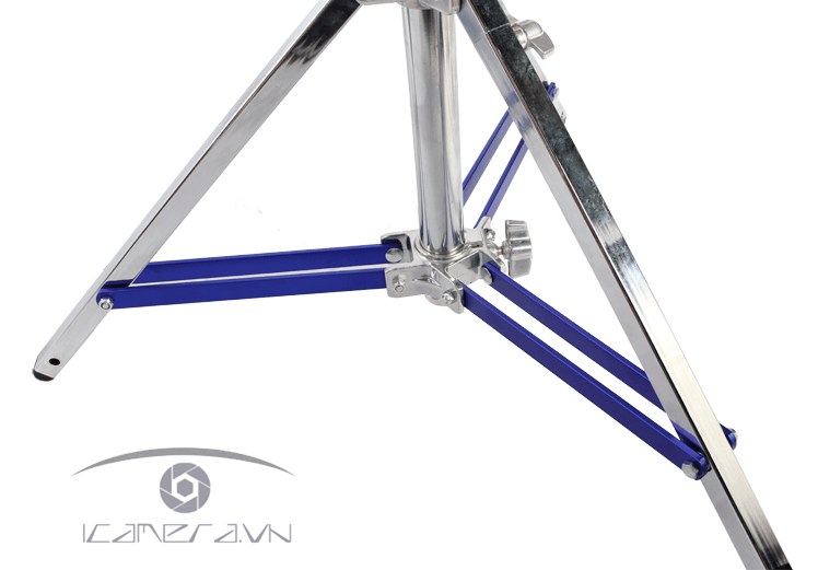 Chân đèn inox MFA-1700F cỡ lớn gắn đèn, slider