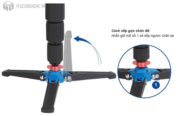 Chân máy ảnh Benro A49TDS4 chính hãng giá tốt