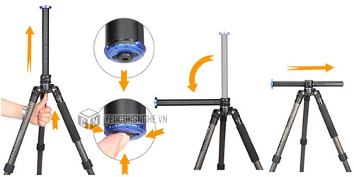 Chân máy ảnh Benro GoTravel GA268TB2 giá rẻ Hà Nội