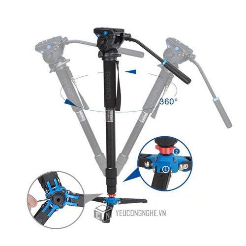 Chân máy Monopod Benro A48TDS4 chính hãng