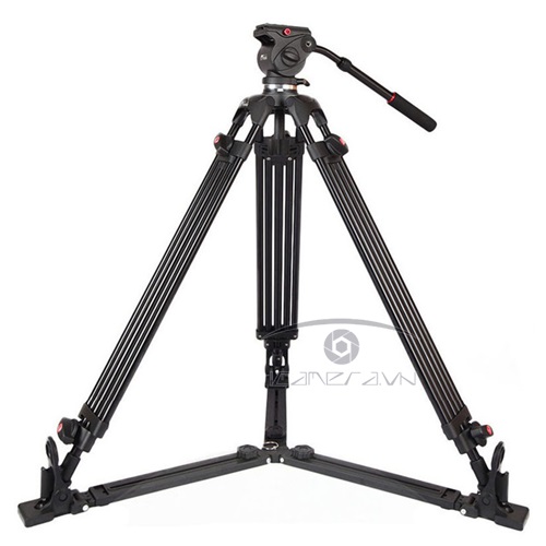 Chân máy quay floor spreader Tripod Jieyang 0508AD