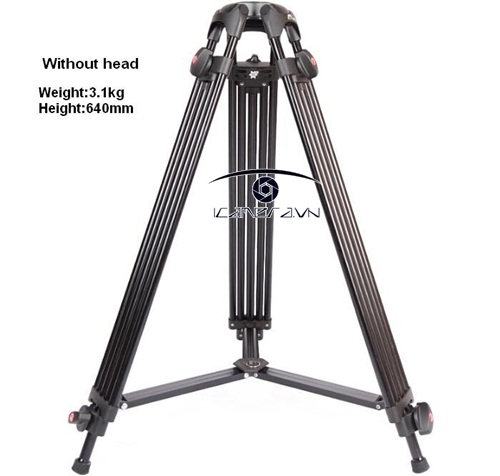 Chân máy quay chuyên nghiệp professional tripod panhead Jieyang JY-0508AM