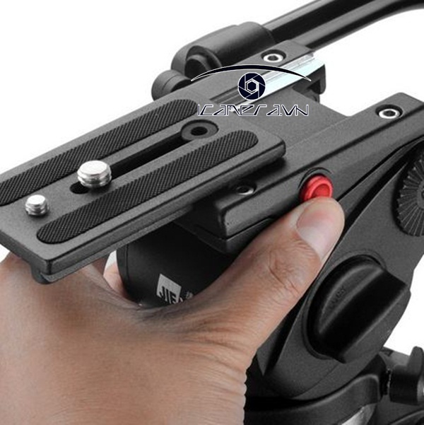 Chân máy quay tripod chuyên nghiệp Jieyang JY0508B đầu ball head tải 5kg