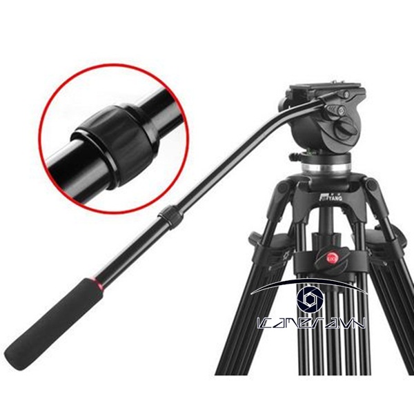 Chân máy quay tripod chuyên nghiệp Jieyang JY0508B đầu ball head tải 5kg
