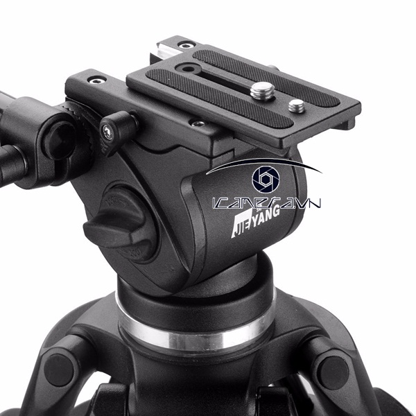 Chân máy quay tripod chuyên nghiệp Jieyang JY0508B đầu ball head tải 5kg