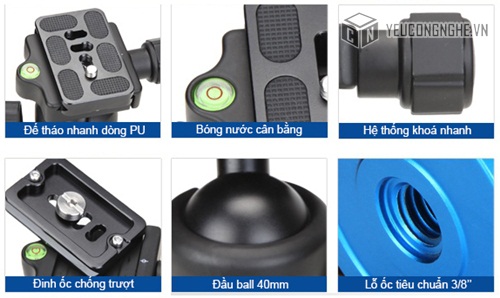 Chân máy Tripod Benro AF28+ chính hãng giá tốt