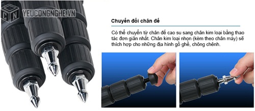 Chân máy Tripod Benro AF28+ chính hãng giá tốt