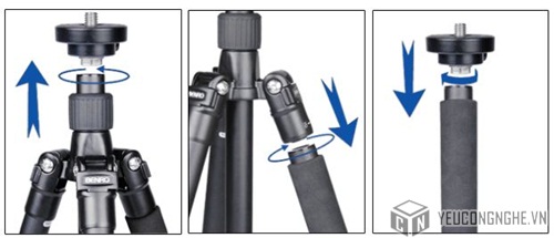 Chân máy tripod chụp ảnh chuyên nghiệp Benro A0681TB00