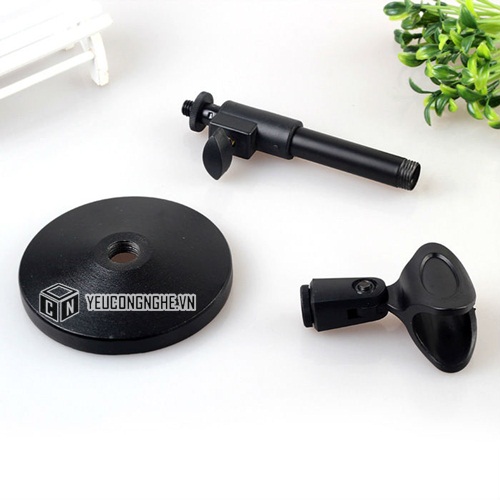 Chân mic để bàn nhỏ gọn Microphone stand DS-12