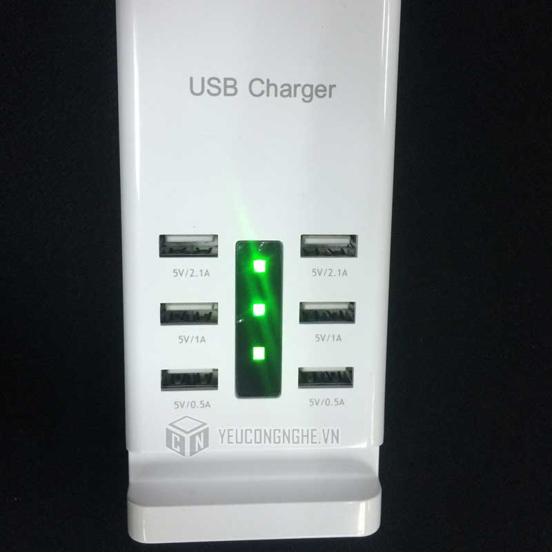 Ổ điện chia 6 cổng usb smart converter giá rẻ
