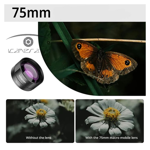 Ống kính điện thoại Ulanzi CL-003 Macro Phone Lens 75mm