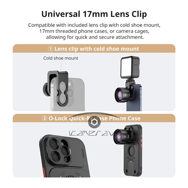 Ống kính tele điện thoại ULANZI CL-006