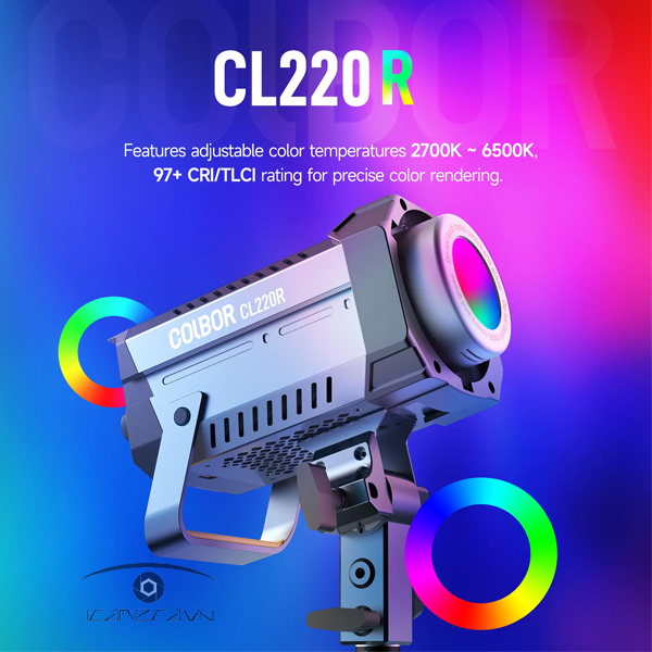 Đèn led quay phim Colbor - CL220R