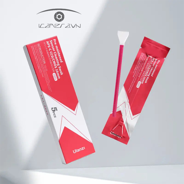 Ulanzi CO21 APS-C Bộ tăm bông làm sạch cảm biến Sencor Cleaning Swab 16mm