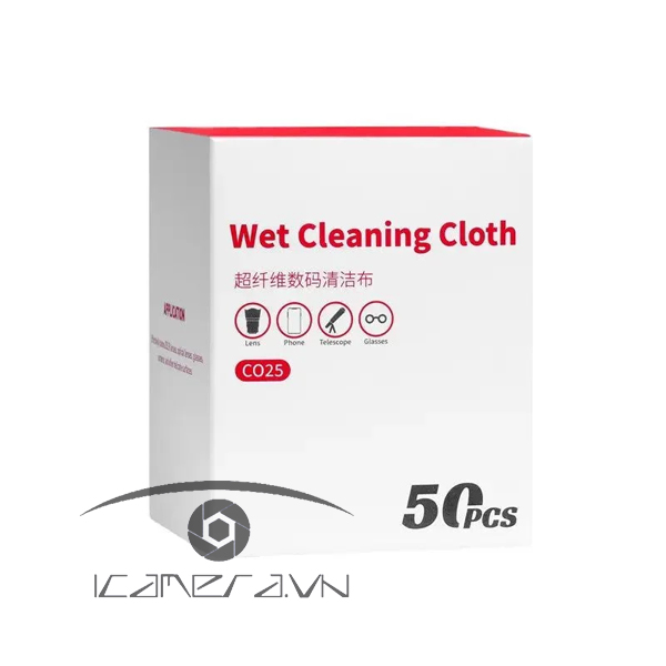 Ulanzi CO25 - Vải lau ống kính sợi mật độ cao 50 chiếc