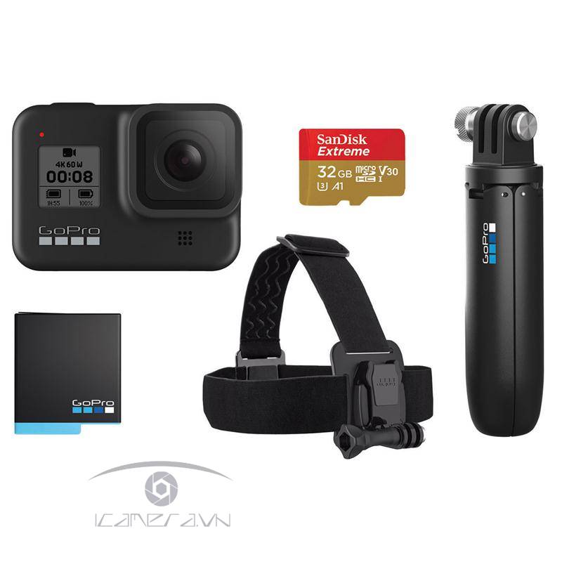 Gopro Hero 8 Black Bundle Holiday Camera hành trình chính hãng