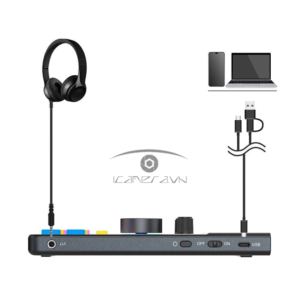 Card âm thanh Micrô COMICA ADCaster C1-K1