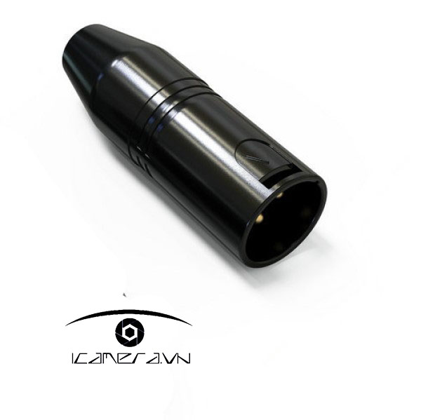 Giắc Choseal CXLR male chuyển đổi sang 3.5mm TRS female