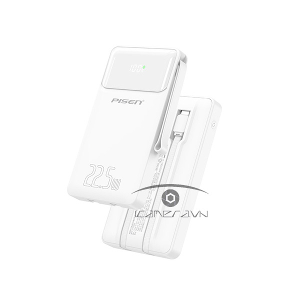 Sạc dự phòng Pisen POWERLink Square 22.5W - TP-D067