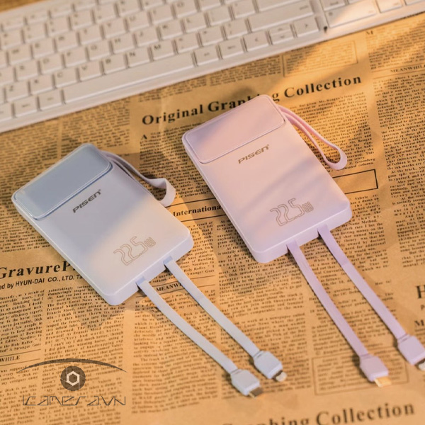 Sạc dự phòng Pisen POWERLink Square 22.5W - TP-D067