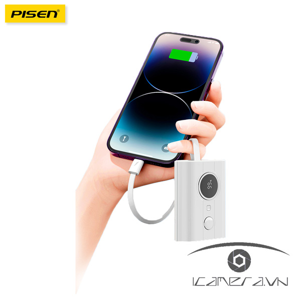 Sạc dự phòng PISEN QUICK Tiny 10000mAh 22.5W TP-D29