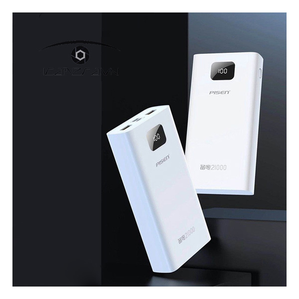 Pin sạc dự phòng PISEN-Mr White Digital 21.000mAh 20W (TS-D294)