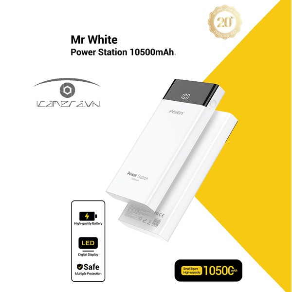 Sạc dự phòng POWER Station 10500mAh - TS-D322A